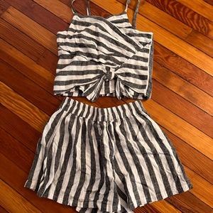 Habitual tank and short set